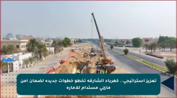 تعزيز استراتيجي.. كهرباء الشارقة تخطو خطوات جديدة لضمان أمن مائي مستدام للإمارة